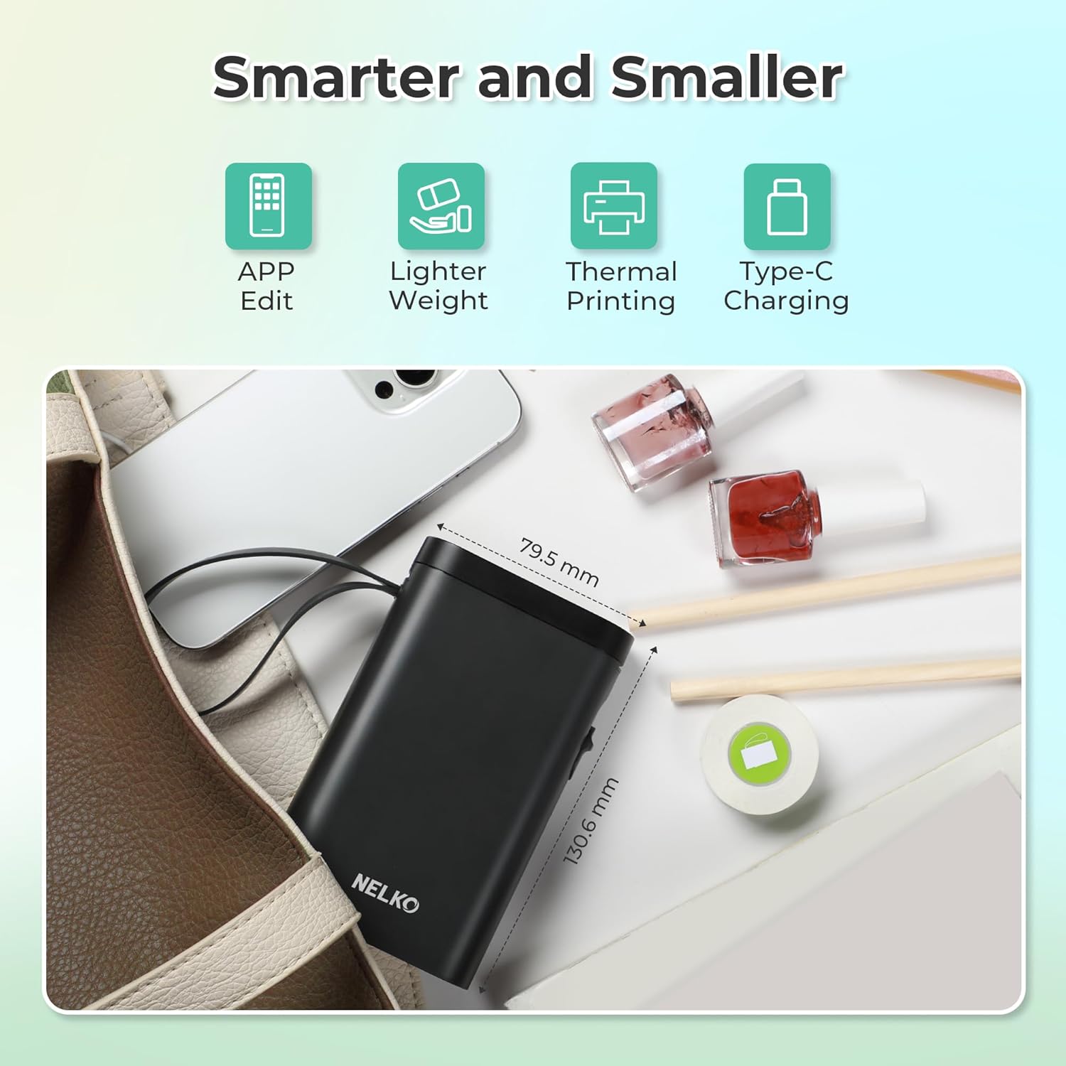 Thumbnail 3 de Nelko P21 label maker 203 DPI 🖨️