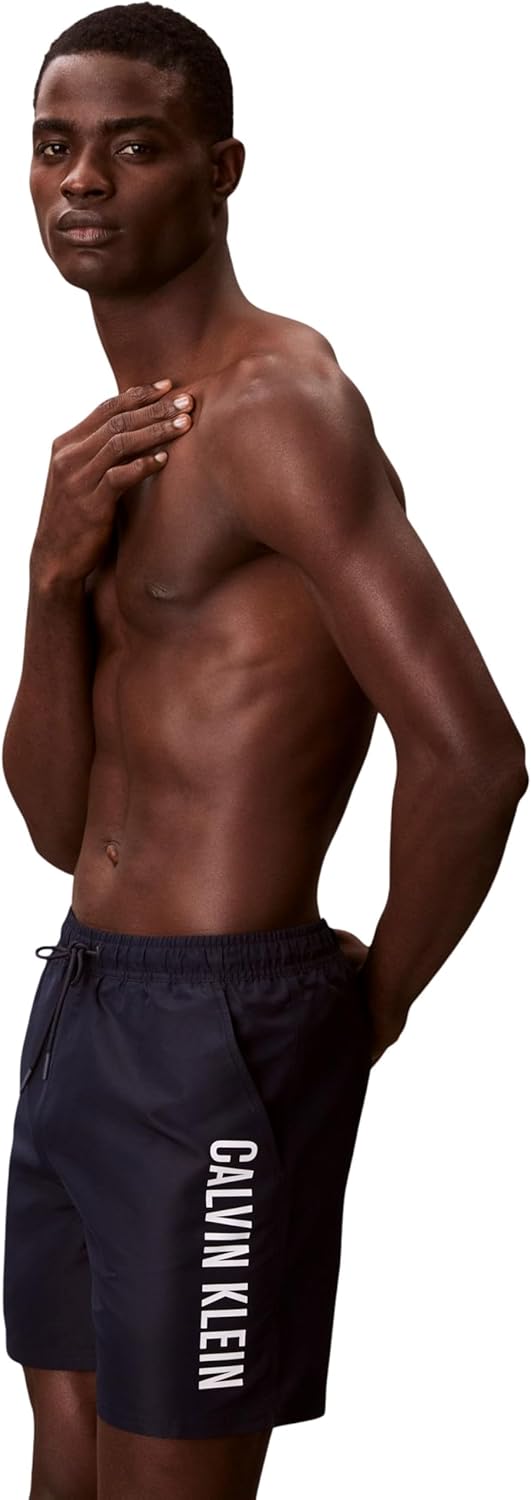 Detalle 2 de Calvin Klein Pantaloni da Nuoto Uomo – stile autentico e sostenibile