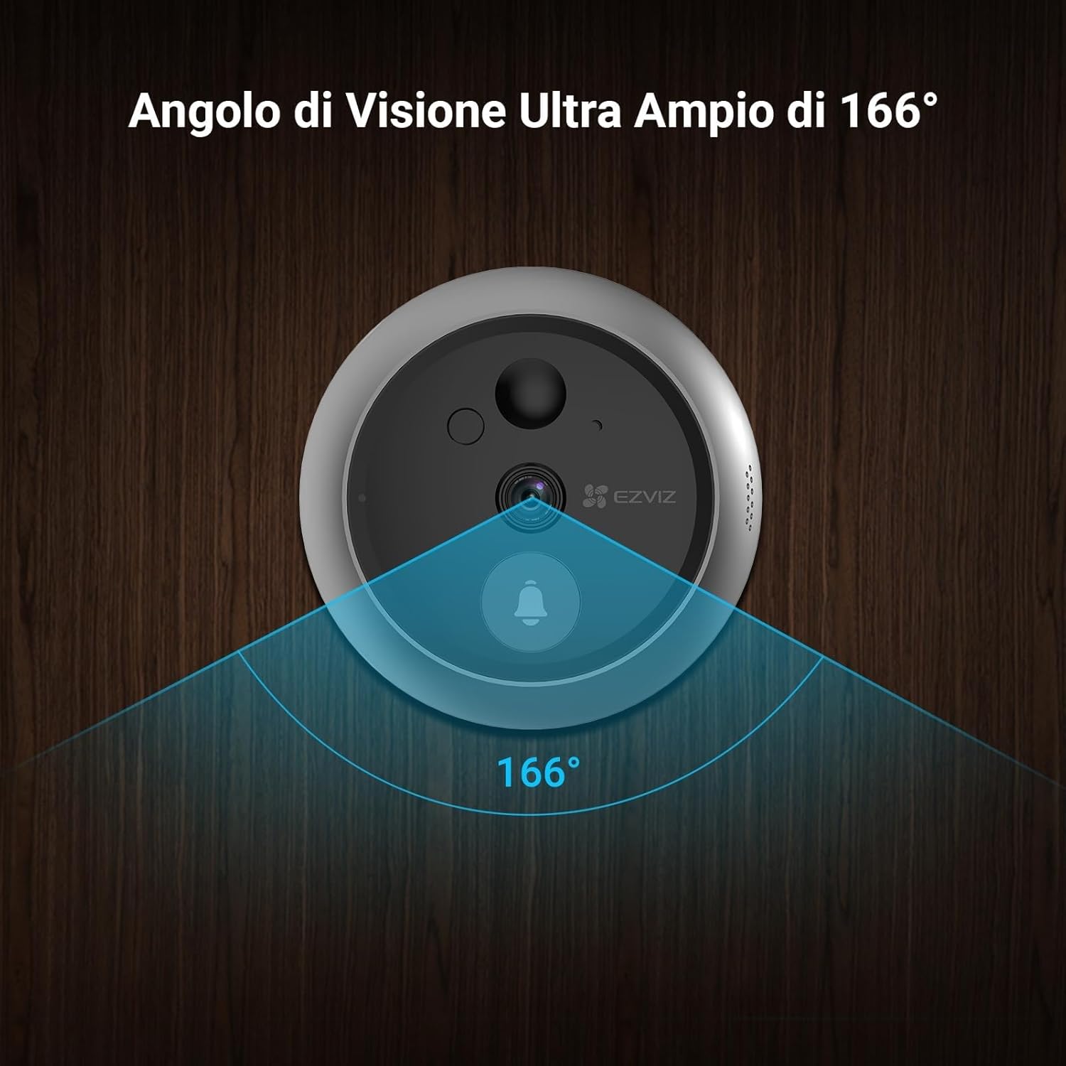 Detalle 1 de EZVIZ CP4 Campanello digitale 4600 mAh