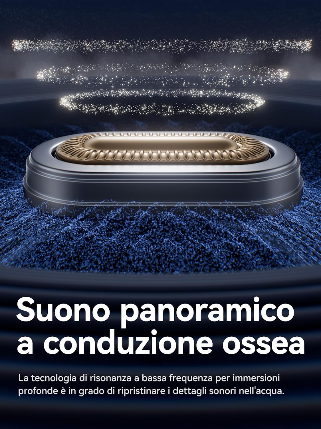 Thumbnail 3 de SANAG B33S Cuffie Conduzione Ossea per Nuoto: 32 GB MP3, Bluetooth 6.0 e IPX8