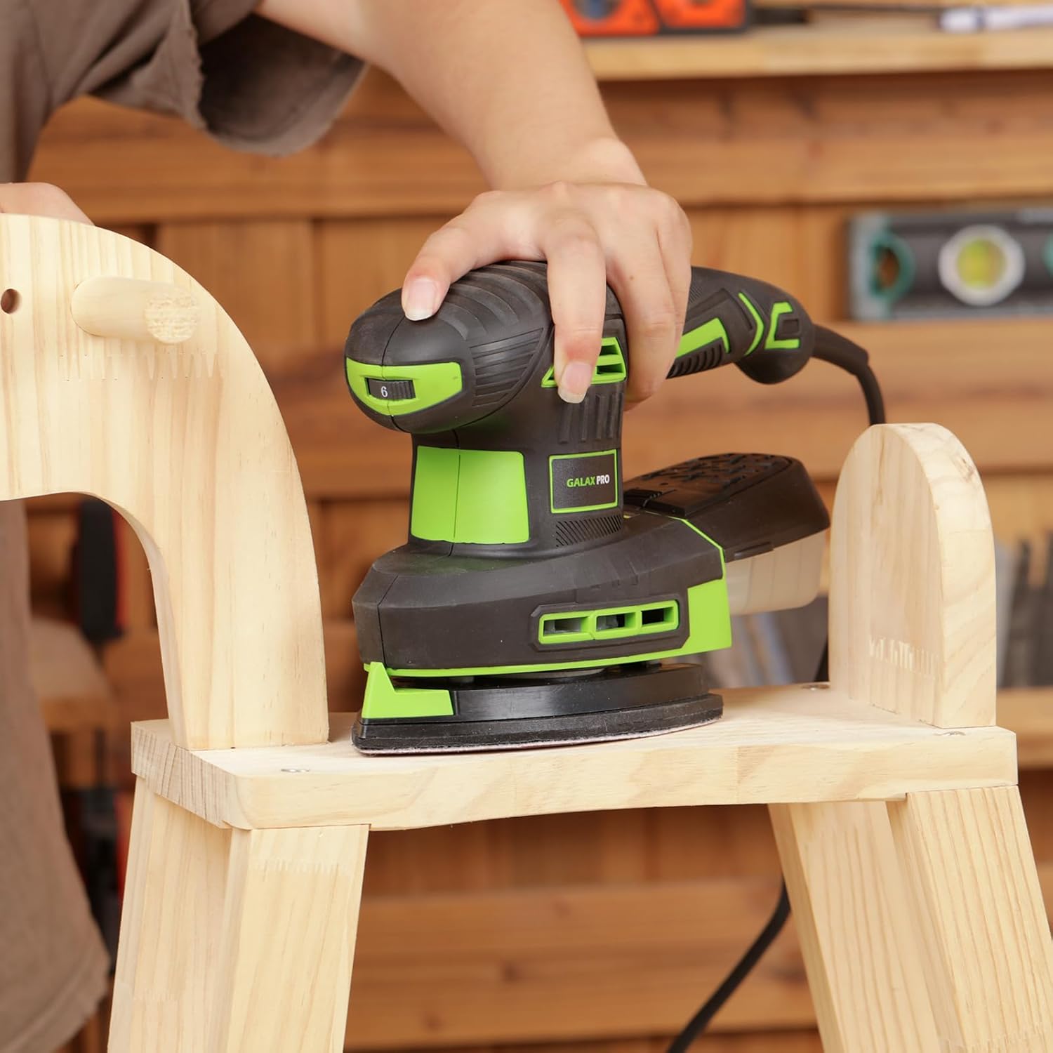 Thumbnail 6 de GALAX PRO Ponceuse excentrique 250 W 2-en-1