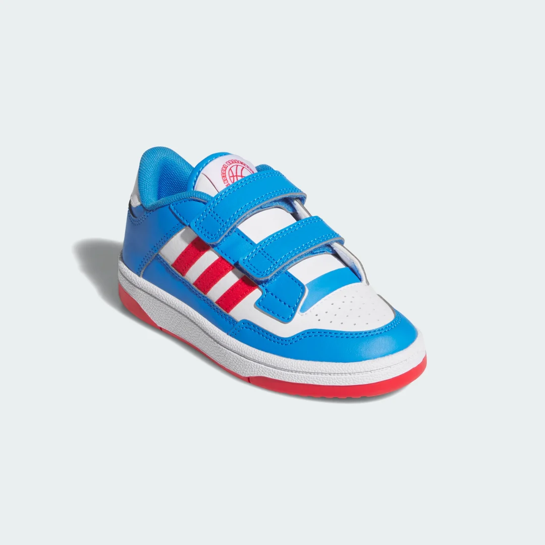 Detalle 2 de Zapatilla Rapid Court (Niños) de Adidas — color Azul