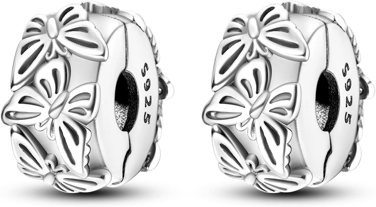 Detalle de Parmuz Clip Spacer Charme 925 Sterling Silber 3,2 mm
