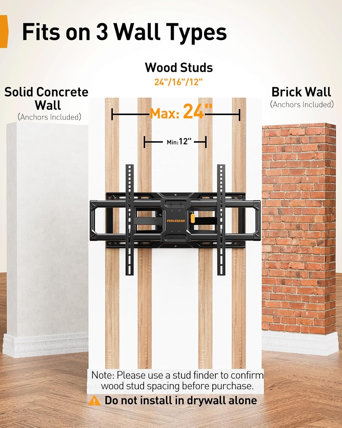 Thumbnail 2 de Perlegear AuraFrame TV Wall Mount
