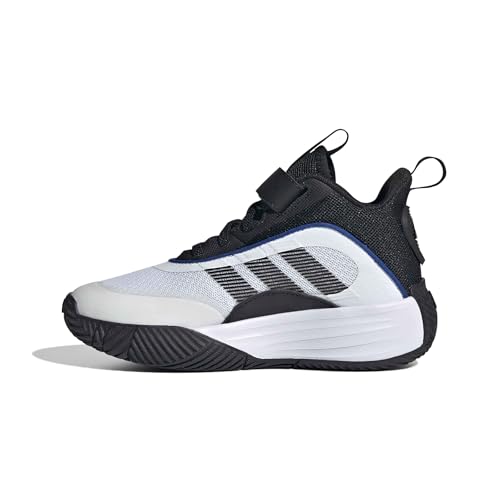 Detalle de adidas Ownthegame 3.0 Kids — Cloud White/Core Black/Core Black, Comfort e Stile per i Piccoli