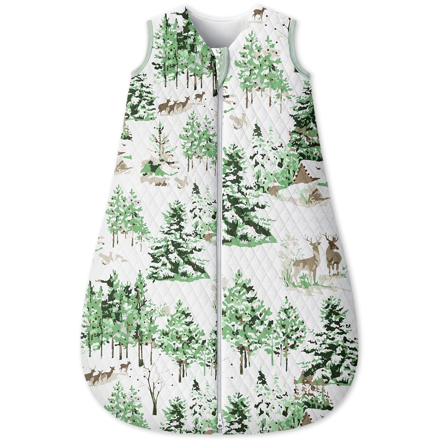 Detalle de Unnivoll Baby Schlafsack 1,5 Tog 0–6 Monate 67 cm – Baumwolle & warmes Winter-/Herbstmodell