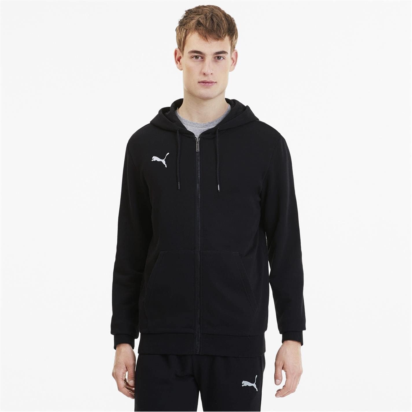 Detalle 2 de Puma Herren Pullover für Herren (Reißverschluss über die volle Länge) – Größe M