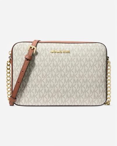 Thumbnail 3 de Michael Kors Jet Set Donna Vanilla – Borsa in pelle con chiusura zippante, capacità contenitiva e stile senza tempo