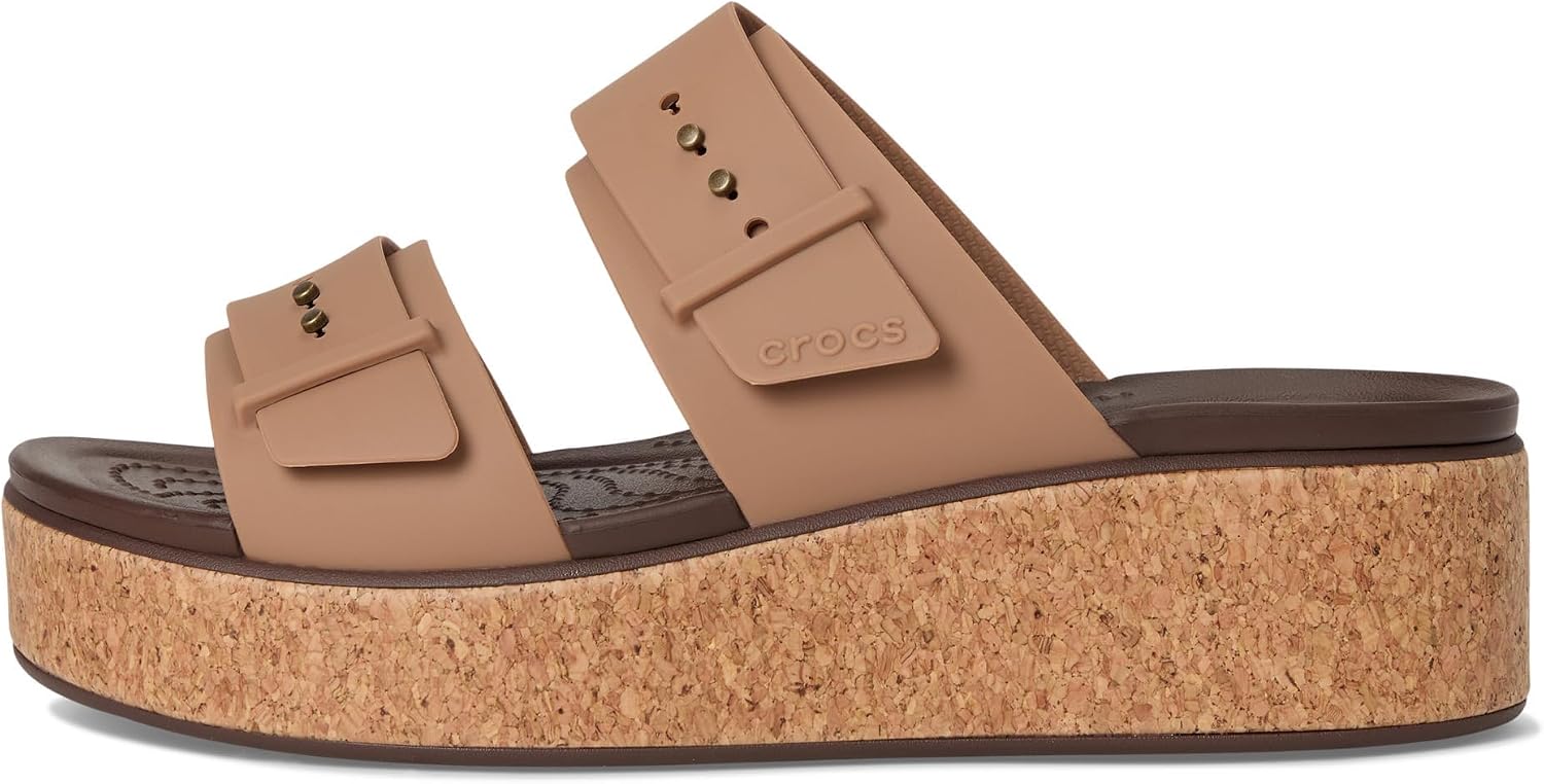 Thumbnail 3 de Crocs Brooklyn Cork Buckle, sandali da donna casual facili da indossare