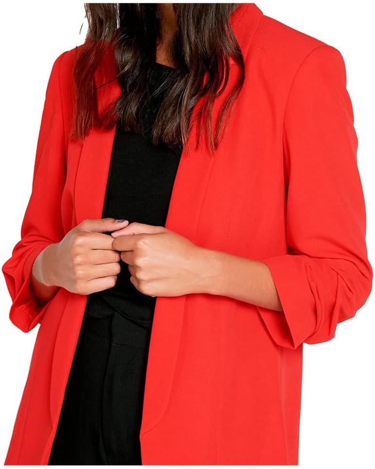 Thumbnail 6 de PIECES Female Blazer PCBOSELLA – Recycled-Blend mit Regular Fit, Reverskragen