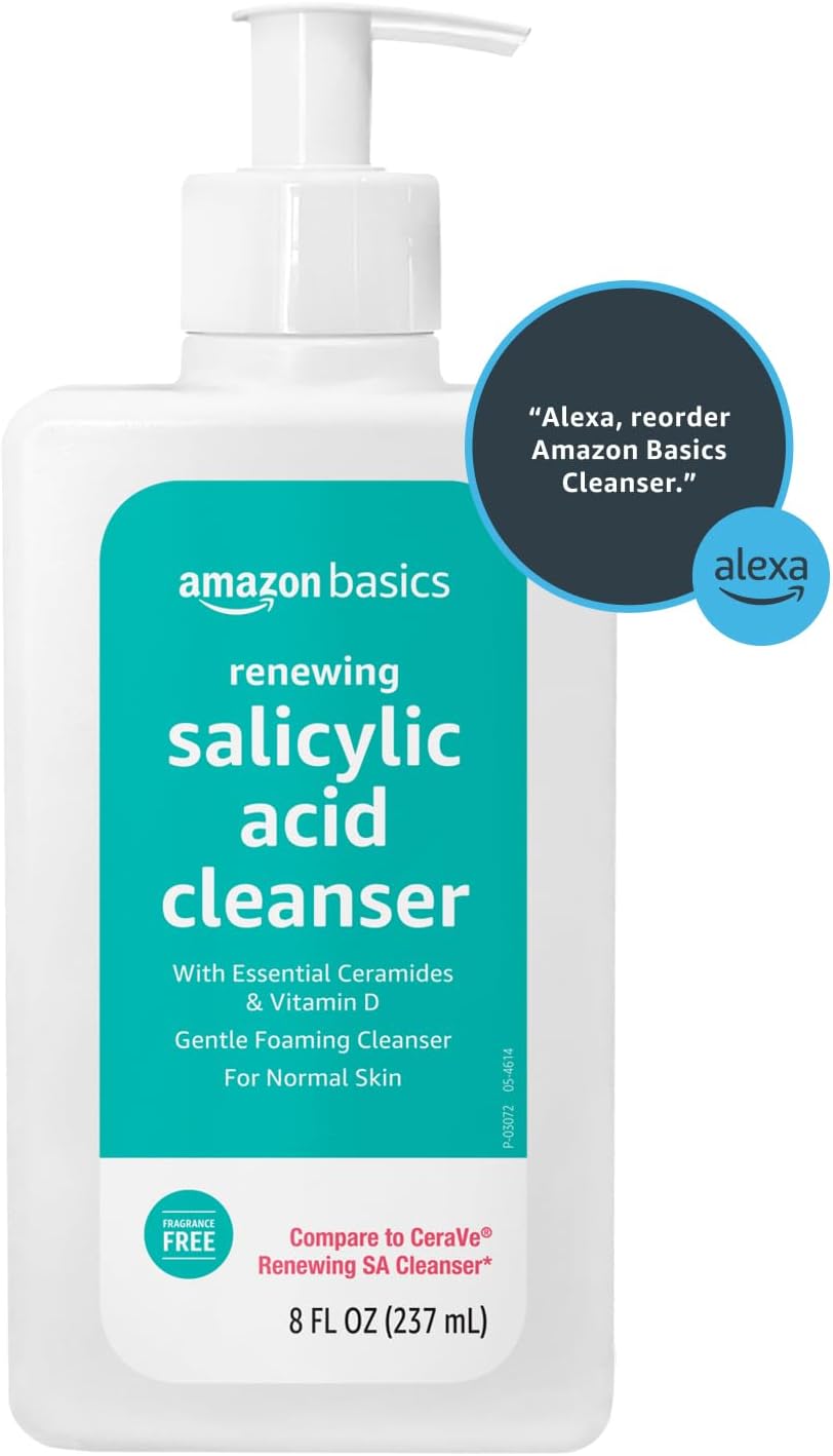 Thumbnail 6 de Amazon Basics Renewing Salicylic Acid Face Cleanser (8 fl oz) with Ceramides & Vitamin D