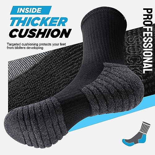 Thumbnail 3 de TANSTC pack de 6 calcetines deportivos altos para hombre y mujer (tallas 35-38, 39-42 y 43-46 y 47-50)