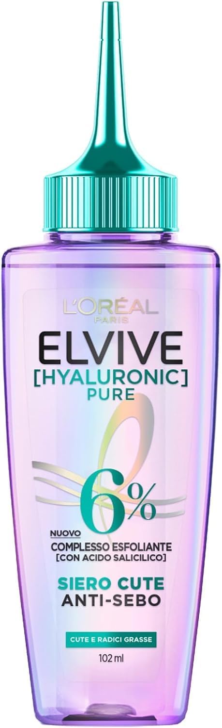 Detalle de L'Oréal Paris Elvital Hydra Hyaluronic Pure serum 102 ml