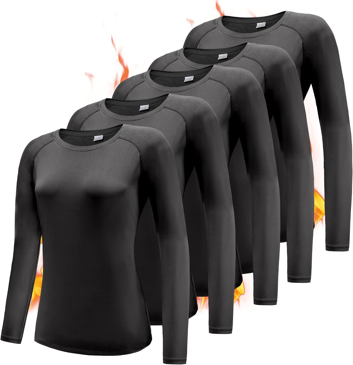 Thumbnail 5 de Boyzn Women's 3-Pack Workout Shirts UPF 50+