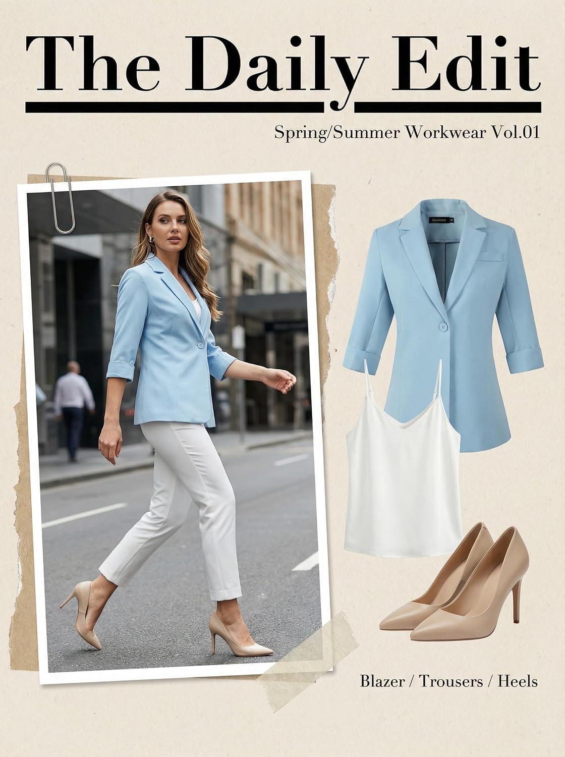 Detalle 1 de Beninos 3/4-Sleeve Blazer