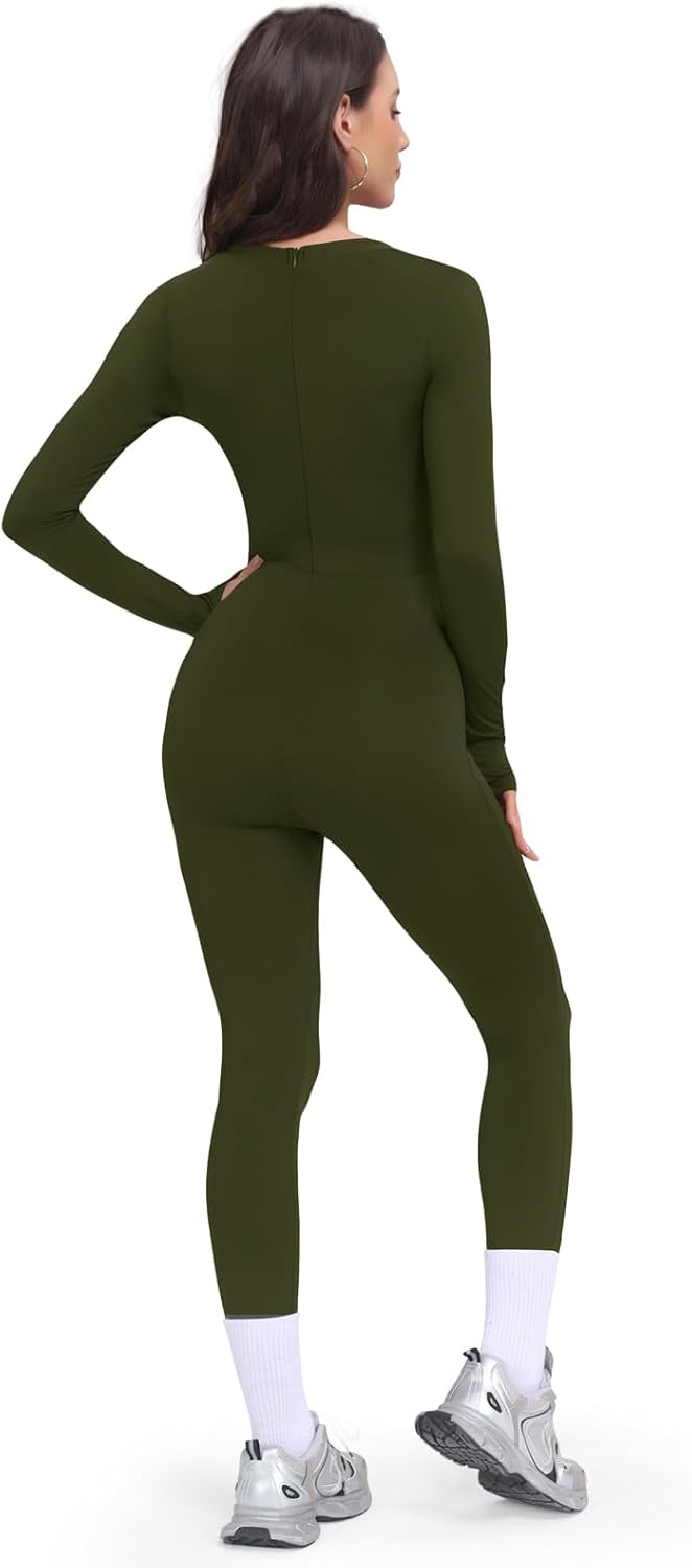 Thumbnail 5 de VUTRU Damen Sport-Jumpsuit langarm nahtloser Body-Overall für Yoga & Fitness
