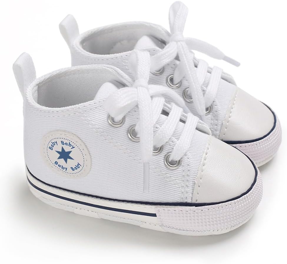 Thumbnail 3 de KKIIDDSS Canvas High-top Baby Sneakers 0M