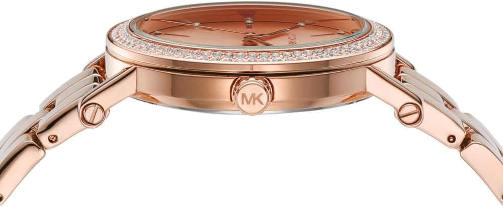 Thumbnail 3 de Michael Kors Montre Corey pour Femme – mouvement quartz, bracelet alliage ou cuir