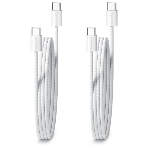 Thumbnail 1 de deleyCON Set USB-C 60W PD (2 pezzi, 1 m + 1 m) – cavi USB-C a C per ricarica rapida e sincronizzazione