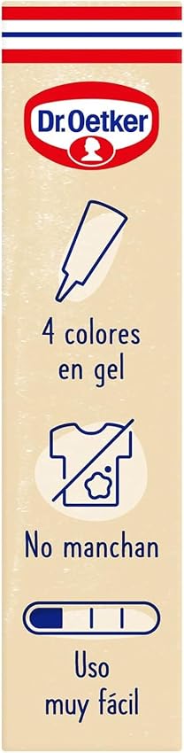 Detalle 1 de DR. OETKER Colorantes Alimentarios 17 unidades 🌈