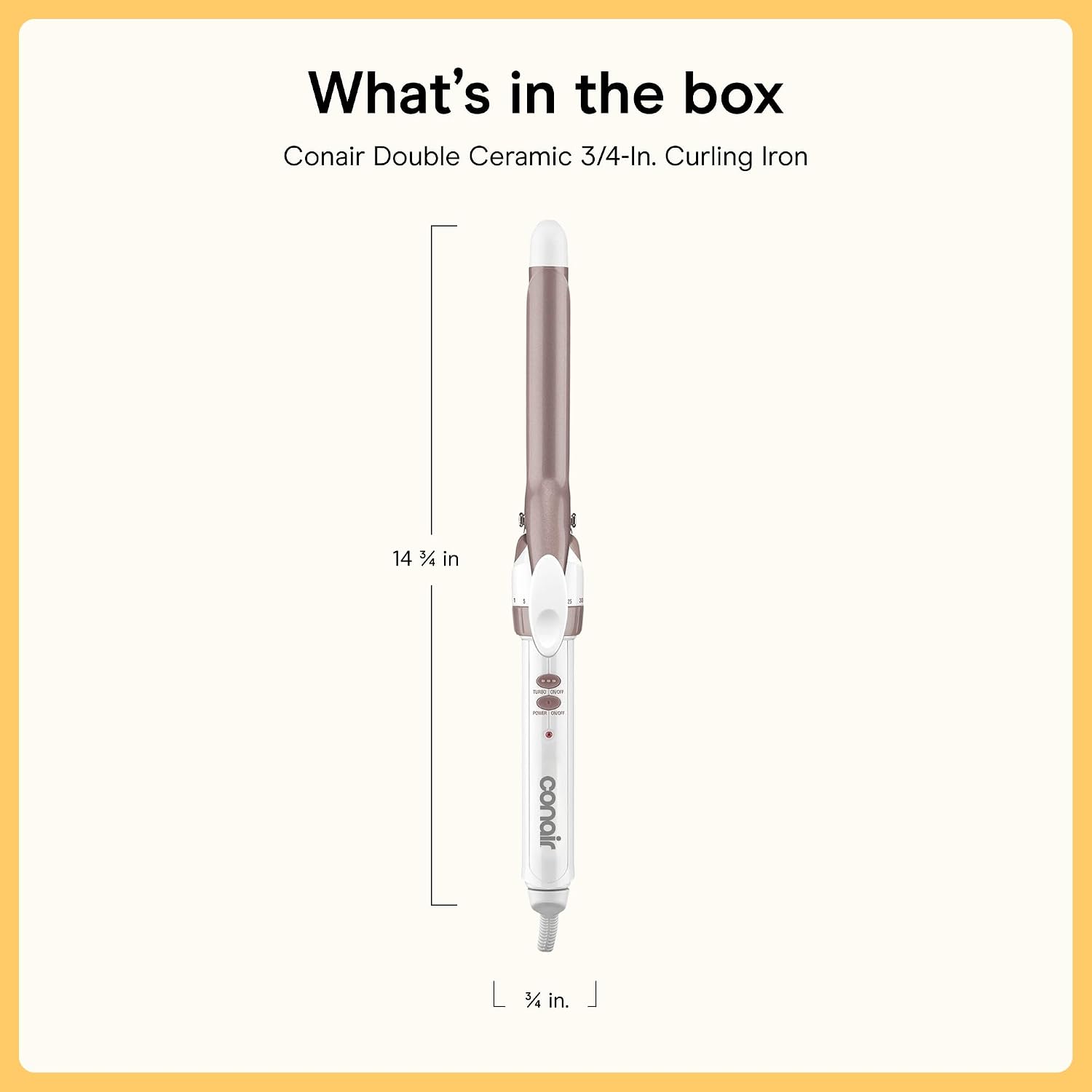 Thumbnail 6 de Conair Curling Iron, 3/4-Inch Barrel