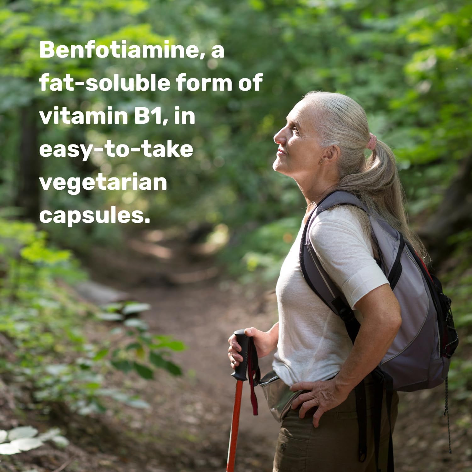 Detalle de Benfotiamine supplement 600 mg per serving