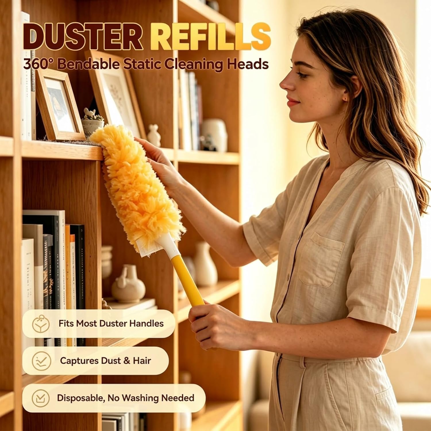 Detalle de Duster Refills, 60 Count