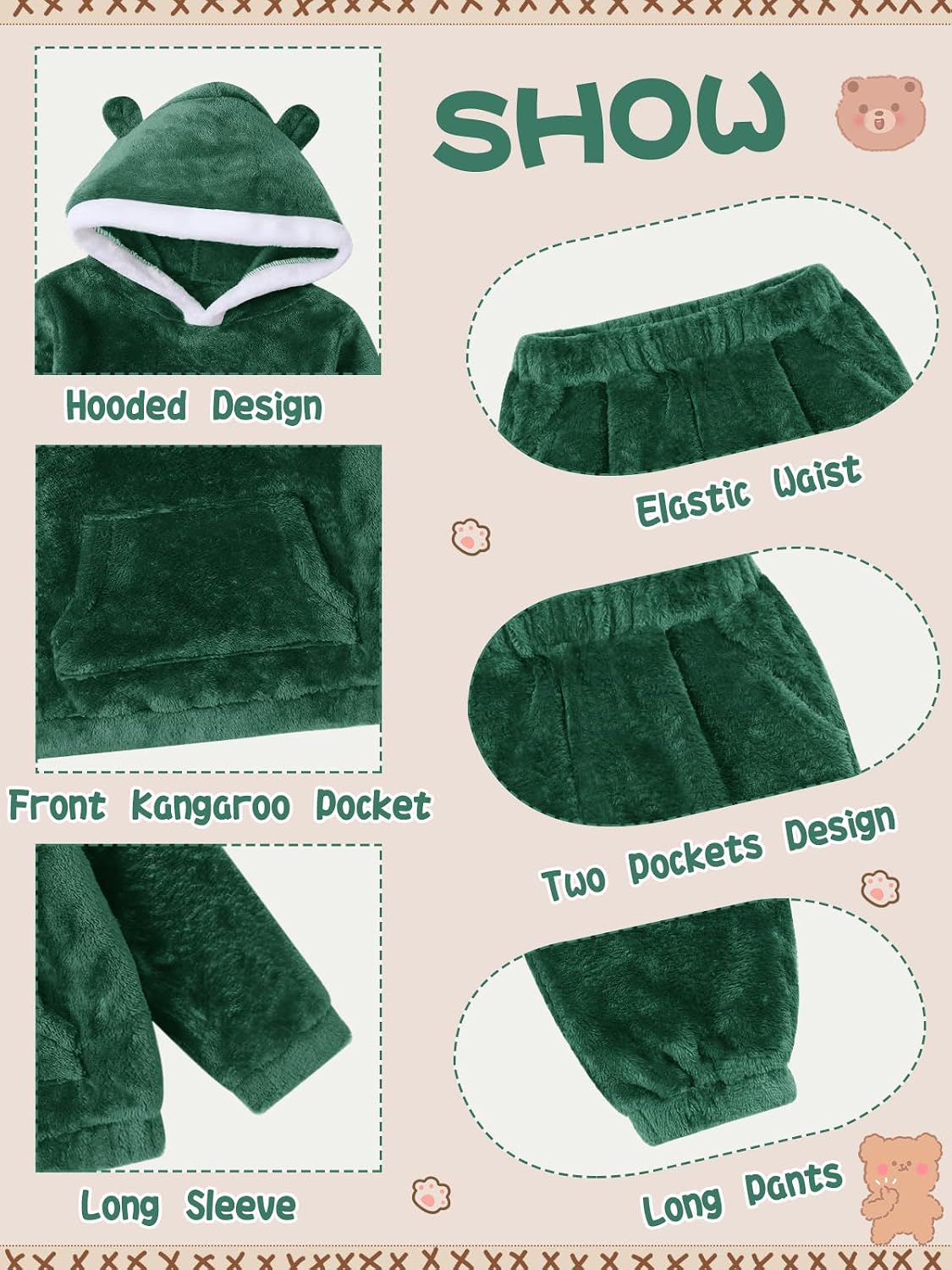 Thumbnail 5 de Hovershoes Kids Fleece Tracksuit Set