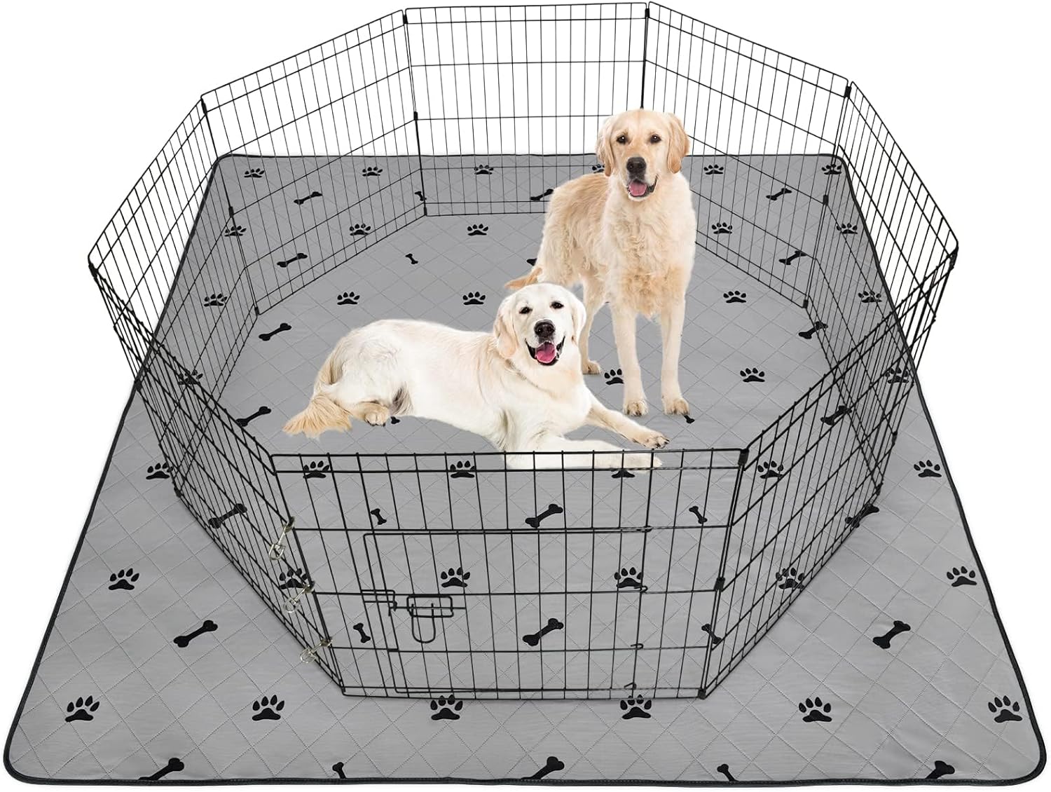 Thumbnail 6 de Washable Dog Pads 50x70cm 2-Pack puppy training mats