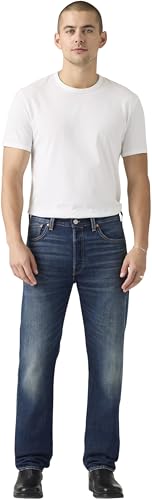 Detalle de Levi's 501 Original Fit Vaqueros para Hombre – On The Borderline, 31W/30L