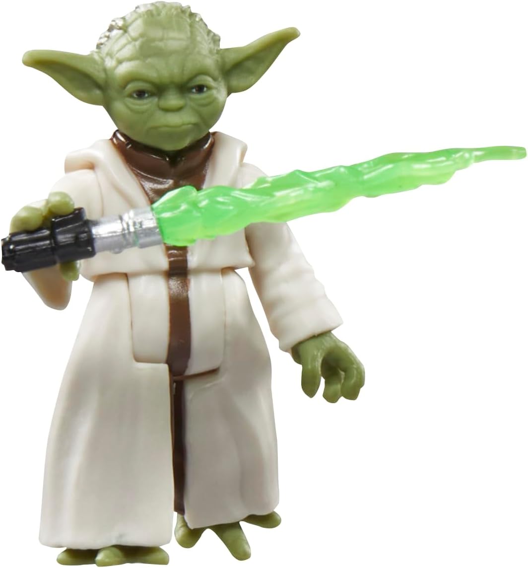 Thumbnail 5 de Star Wars Epic World of Action – Maître Yoda, figurine 10 cm avec sabre laser