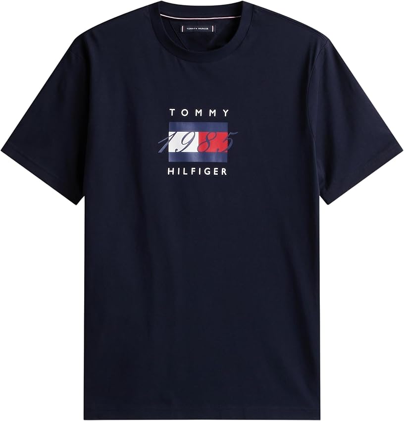 Thumbnail 4 de Tommy Hilfiger Camiseta Linear Flag XS Azul