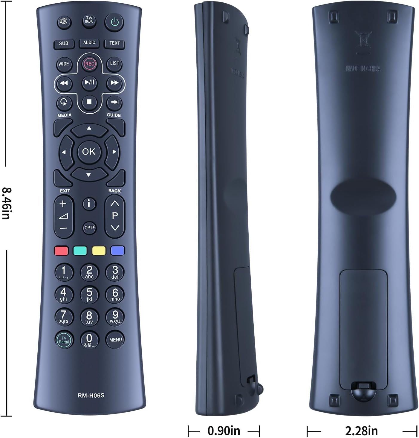Thumbnail 2 de TCNOUMT RM-H06S Humax replacement remote control