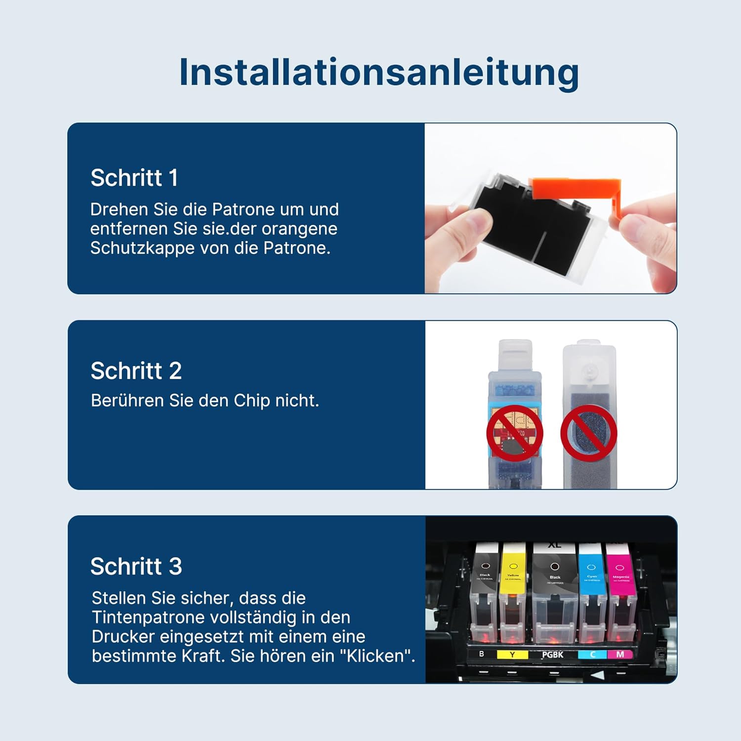 Thumbnail 3 de Washope 570XL/571XL Kompatible Canon Patronen – 10er-Pack für TS5050 und mehr