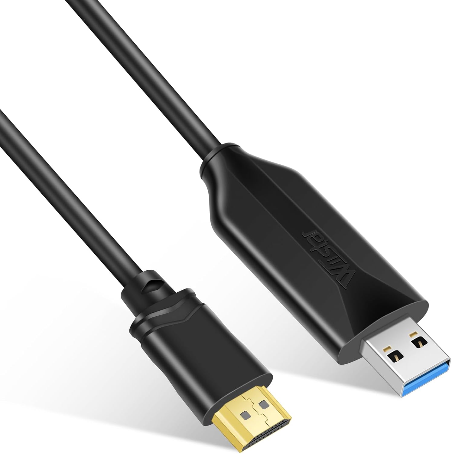 Detalle de AXFEE USB zu HDMI Adapter – 3.0/2.0 Kabel, 1,5 m, 1080P