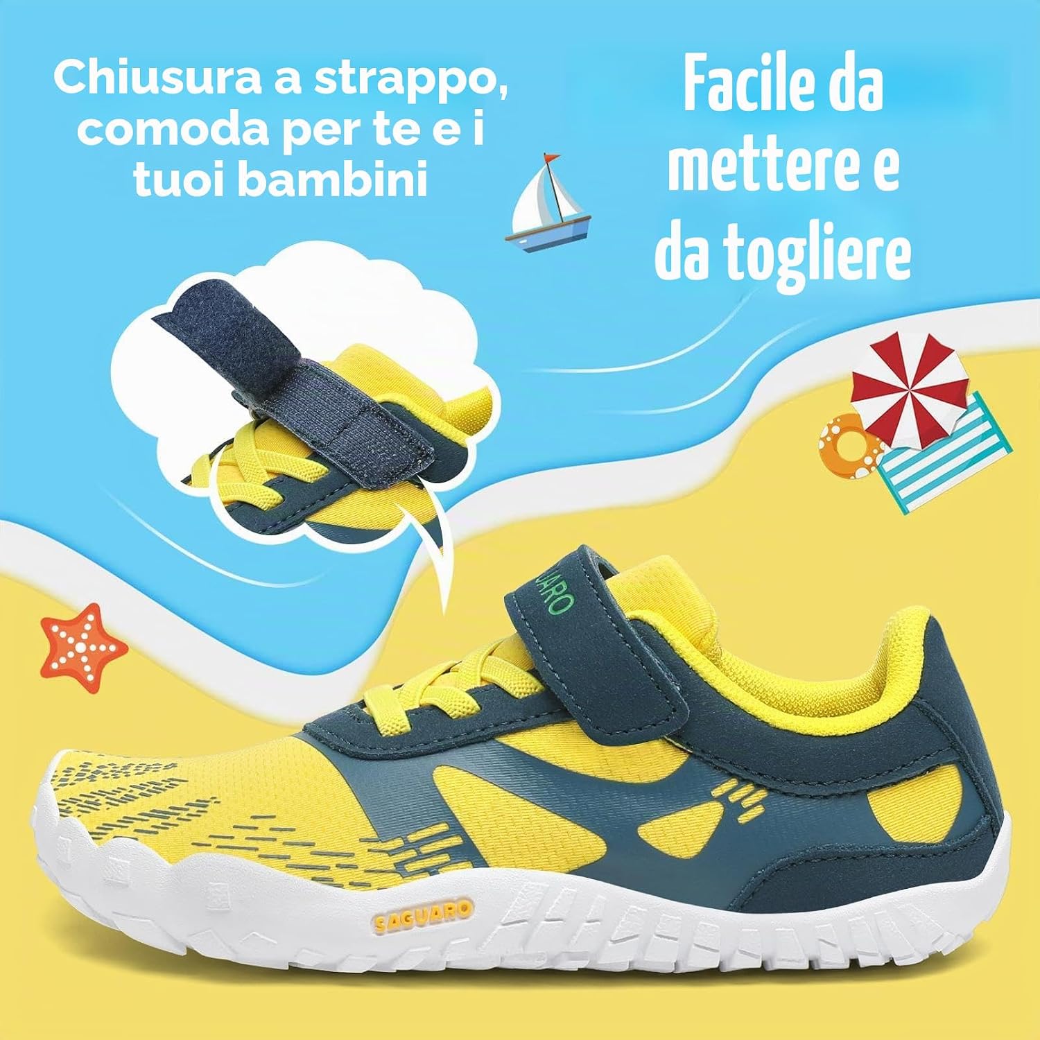 Thumbnail 2 de Saguaro Scarpe da Trail per Bambini e Ragazze – Comfort, traspiranti e antiscivolo per tutte le avventure