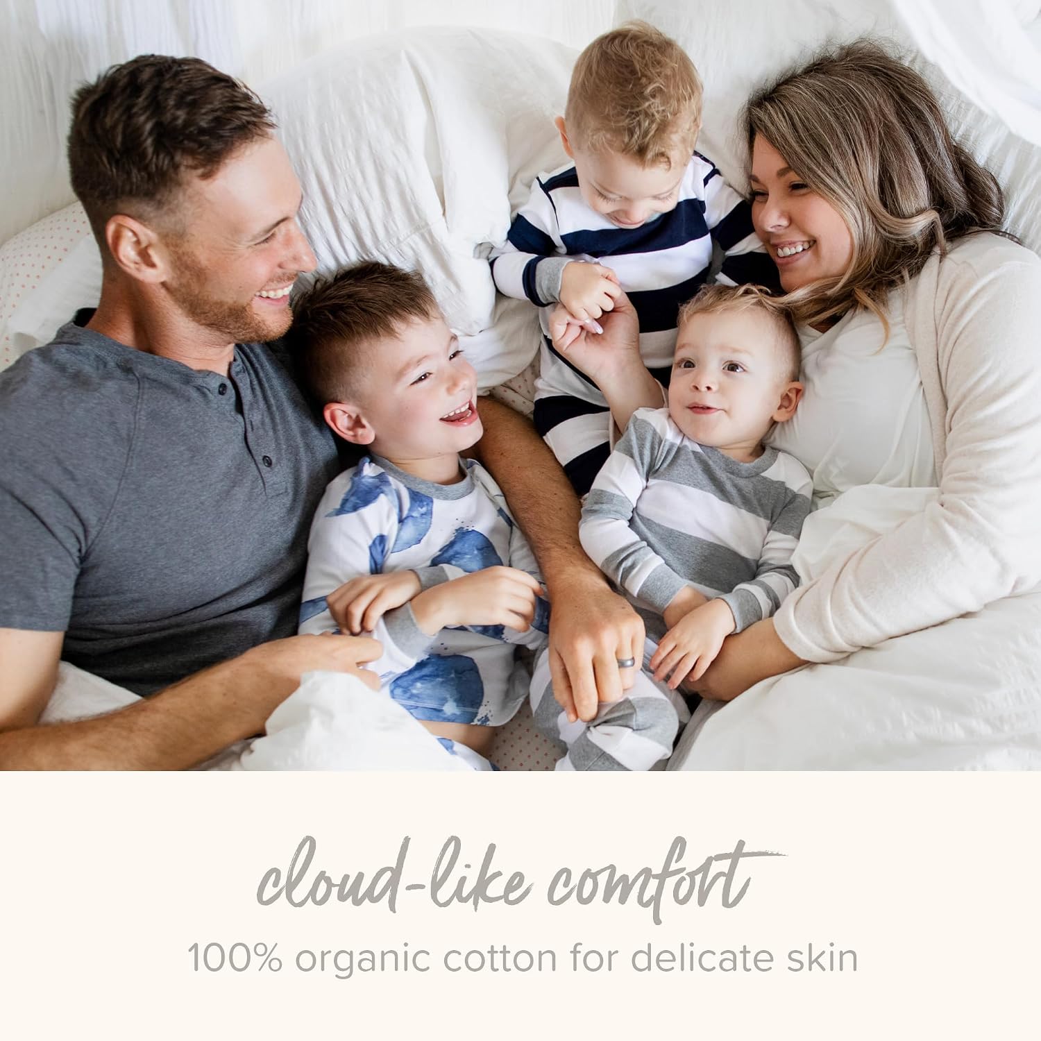 Thumbnail 5 de Burt's Bees Baby Organic Cotton Pajamas for Boys — 2-Piece Toddler PJ Set