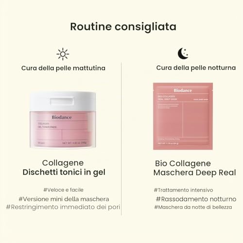 Thumbnail 7 de Biodance Collagen Gel Toner Pads — Dischetti rassodanti al Collagene, 60 pezzi
