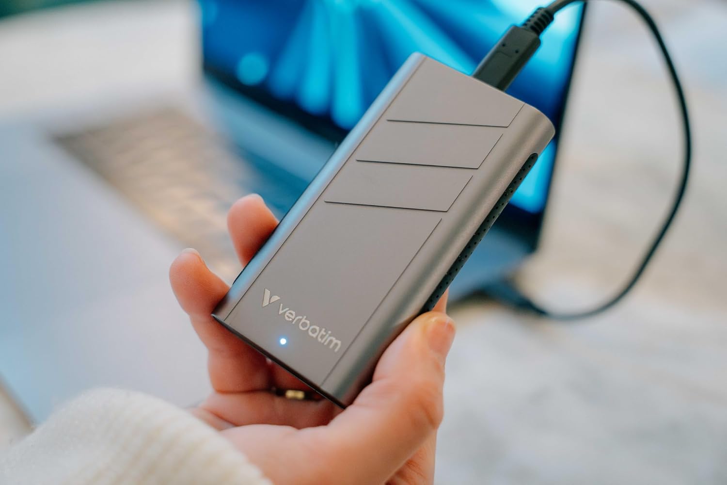Thumbnail 4 de Verbatim TurboMetal Portable SSD 1 TB – zewnętrzny dysk SSD USB4, do 3700 MB/s