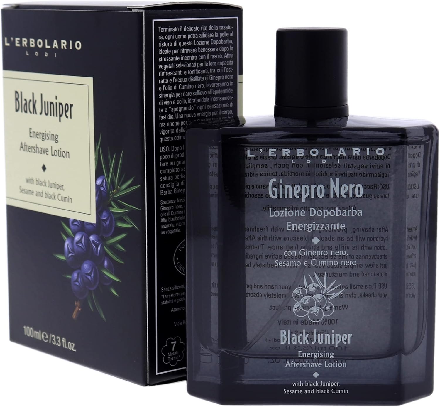 Thumbnail 3 de L'Erbolario Ginepro Nero Aftershave 100 ml