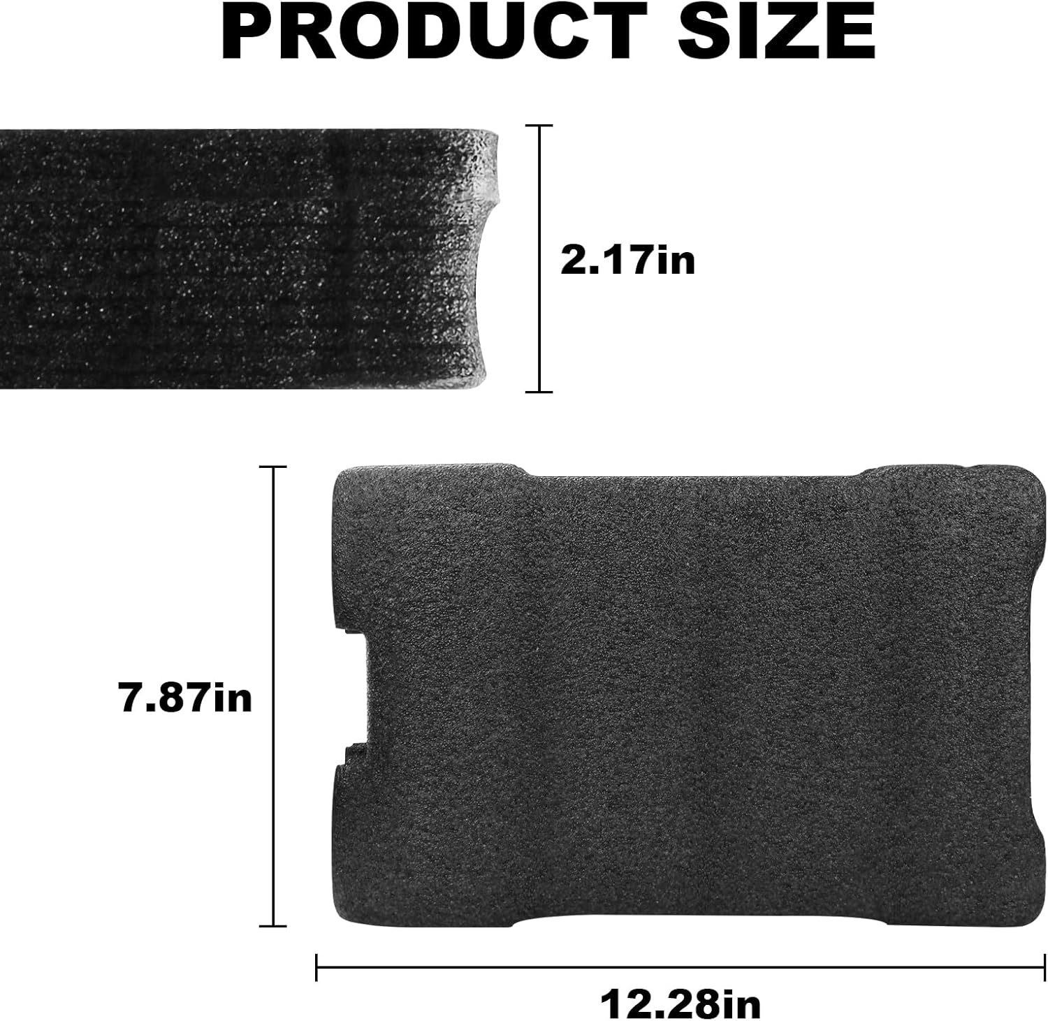 Detalle 2 de Aulpq 48-22-8435 Packout用フォームインサート 2個組・カスタムカット対応