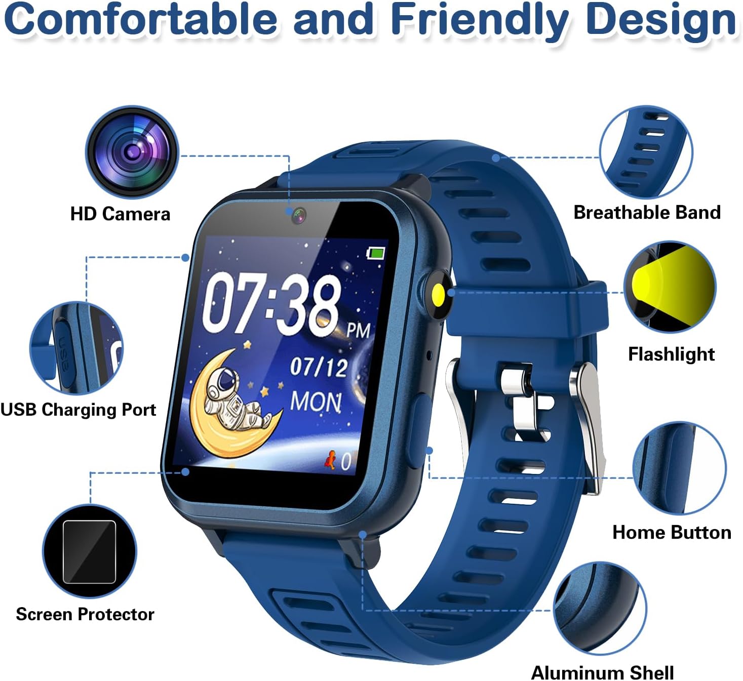 Thumbnail 5 de Cosjoype Kids Game Smart Watch 39 Games