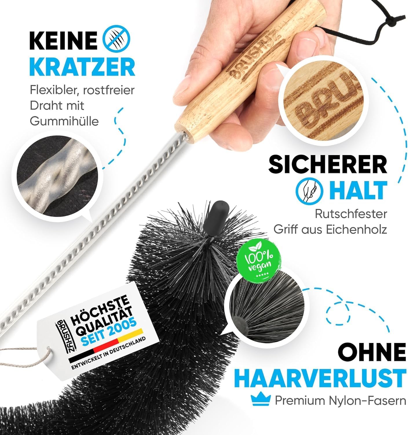Thumbnail 2 de BRUSHYZ Heizungsbürste 117 cm