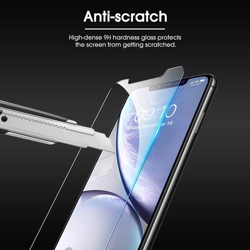 Detalle 2 de OMOTON Panzerglas iPhone 11/XR 9H
