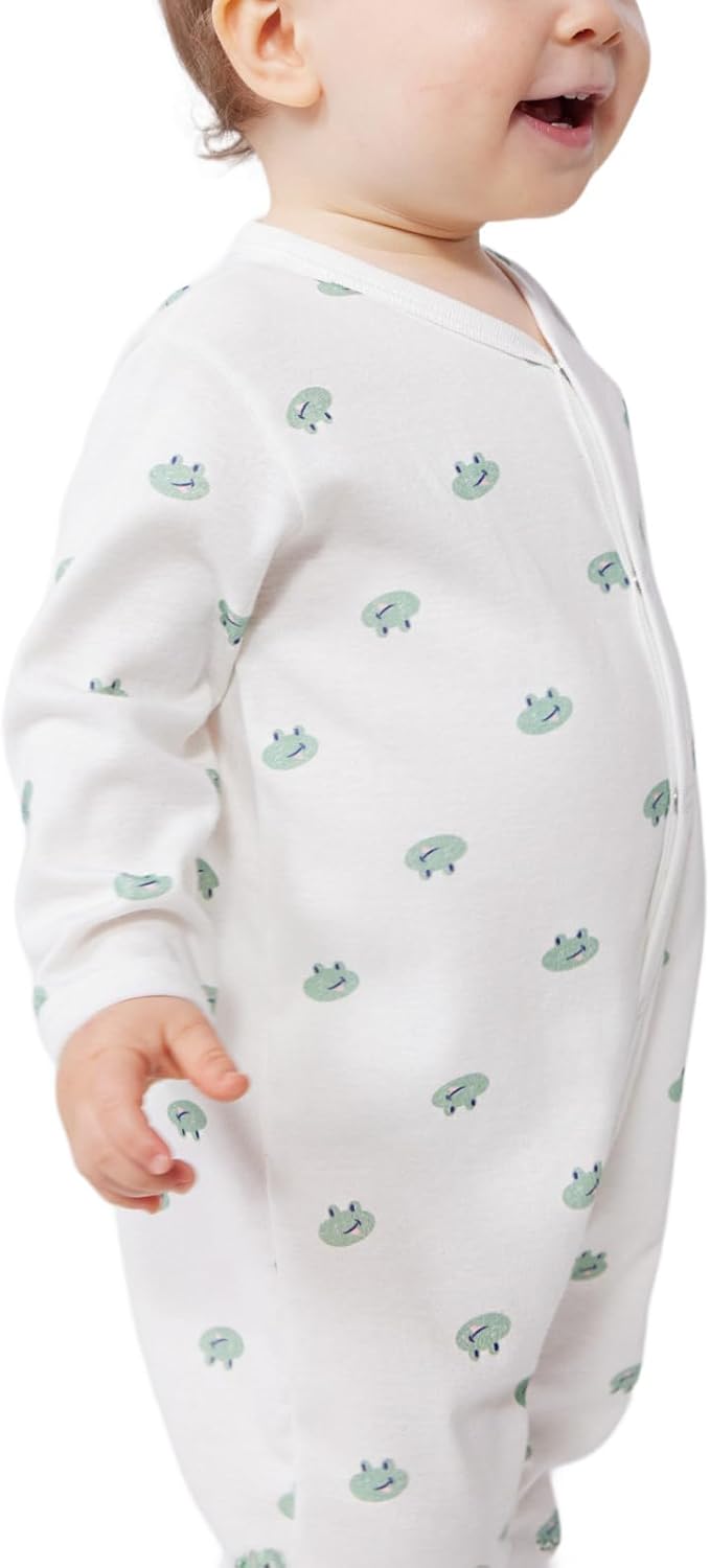 Thumbnail 4 de Petit Bateau Dors Bien Mixte Bébé – 1 pièce, coton grenouilles