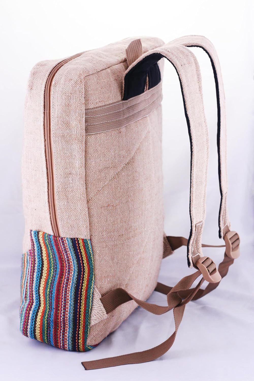Detalle 2 de Anitya Hemp Backpack, Wild Hemp and Cotton