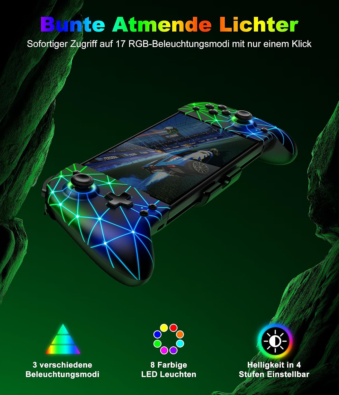 Thumbnail 4 de Coogamefly Kabelloser Switch Controller