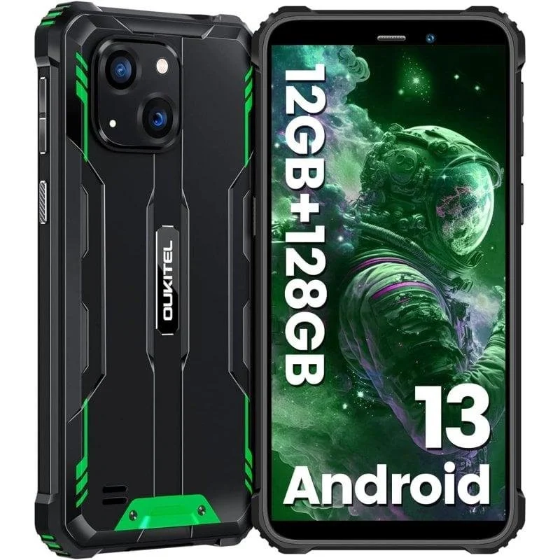 Detalle de Oukitel WP32 Rugerizado 4G, 4GB/128GB, 6.0", Verde
