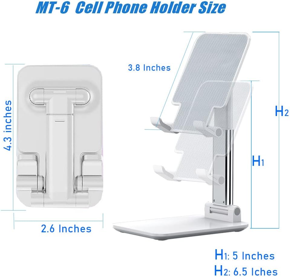 Thumbnail 5 de OGMAPLE Sakura Pink Foldable Phone Stand for Devices Under 8 Inches