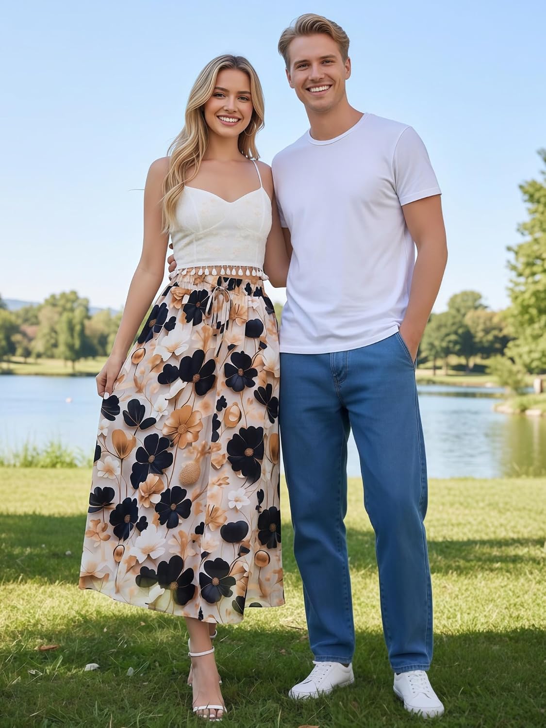 Thumbnail 6 de Abaadlw Maxi Skirt with Pockets